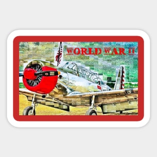 World War 2 Airplane Sticker